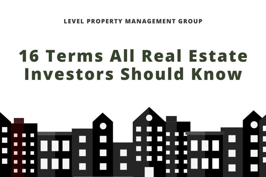 16 TERMS ALL REAL ESTATE INVESTORS SHOULD KNOW