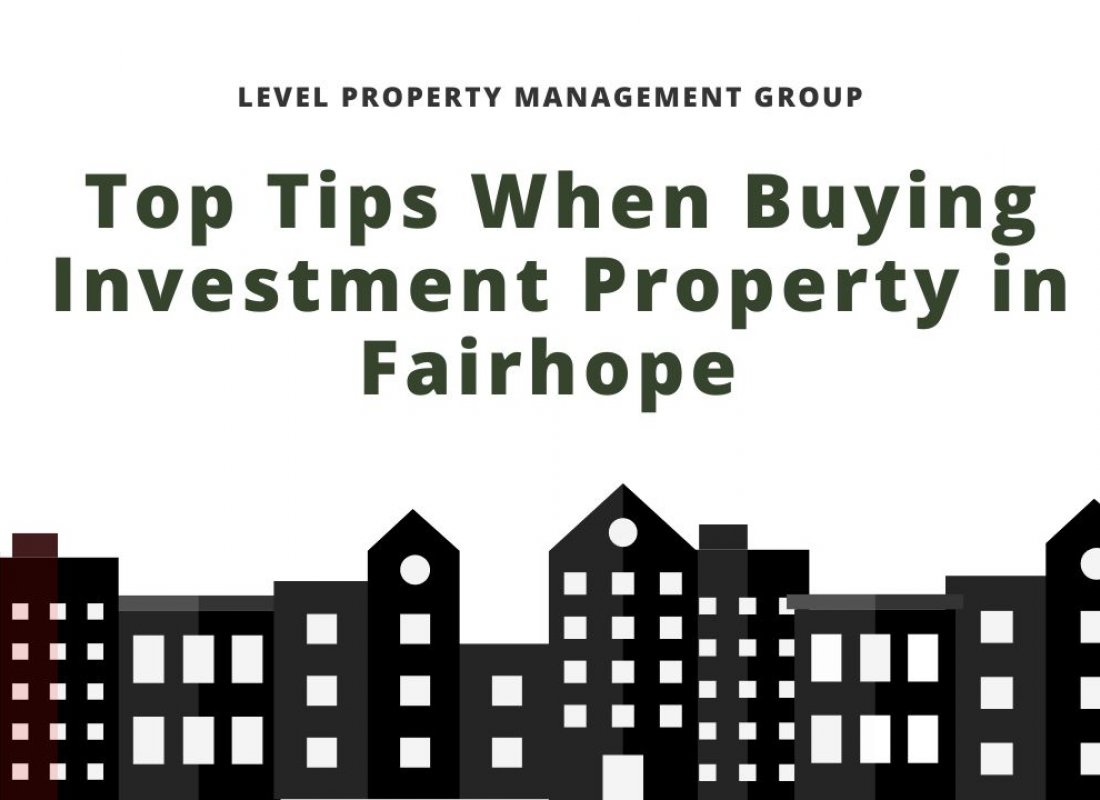 TOP TIPS WHEN BUYING INVESTMENT PROPERTY IN FAIRHOPE