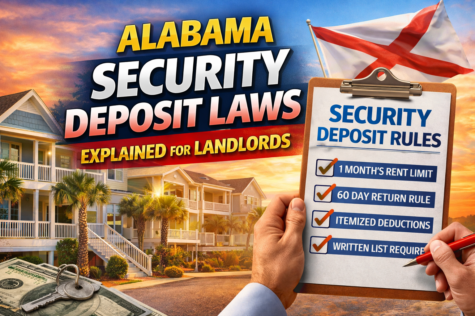 Alabama Security Deposit Laws Explained for Landlords