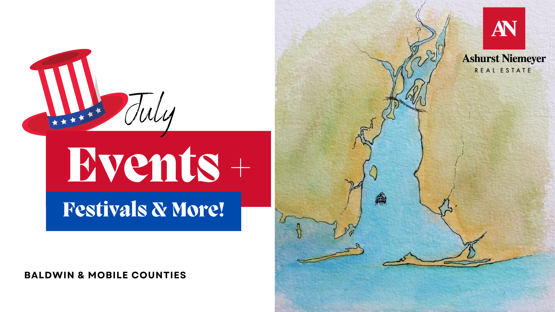 July Fireworks, Fun & Events in Baldwin & Mobile Counties